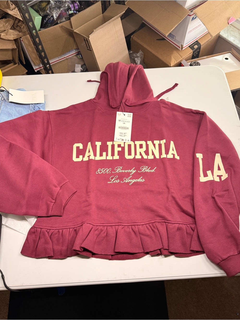 Zara Hoodie M